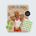 Last Rodeo - Brown Western Cowboy Theme Bachelorette- Custom Pin the Tail Game Poster