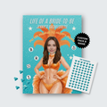 Life of a Bride-to-Be - Custom Pin the Tail Game Poster - Music Glam Bridal Theme Bachelorette
