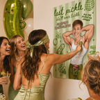 Last Pickle She'll Ever Tickle - Pickle Themed Bachelorette - Custom Pin the Tail Game Poster