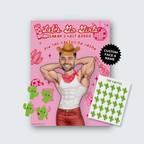 Last Rodeo - Pink Western Cowboy Theme Bachelorette- Custom Pin the Tail Game Poster