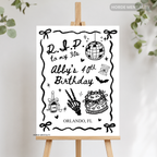 RIP To My Thirties - 40th Birthday Party Welcome Sign Poster or Foam Board
