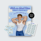 She's on Cloud Nine - Cloud Theme Bachelorette - Custom Pin the Tail Game Poster