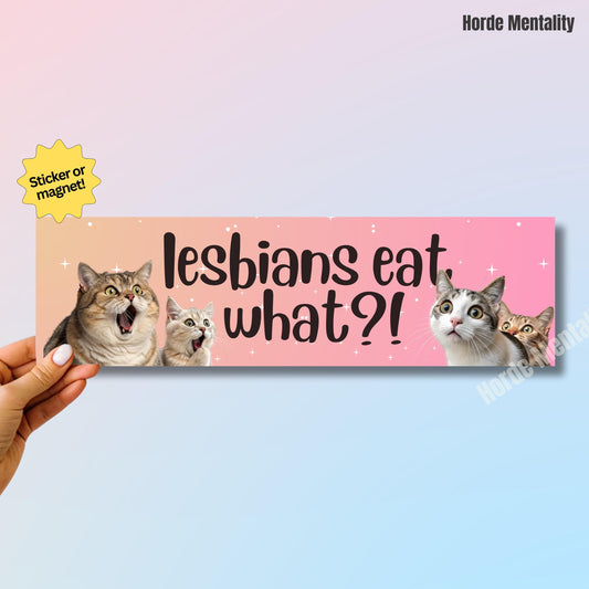Lesbians Eat What?!
